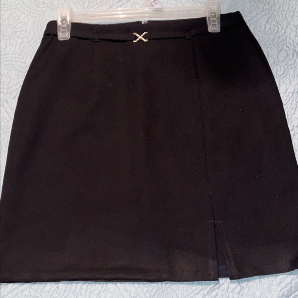 Black skirt